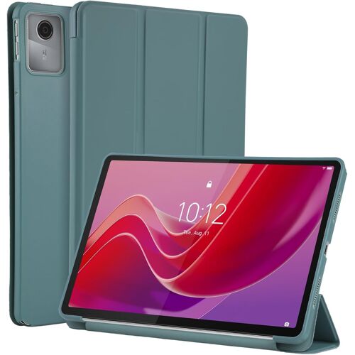 ELVORIX-Coque Compatible pour Lenovo Tab M11 11 Pouces, Protection Ultra Fin en Cuir PU Housse Étui Coques Compatible pour Lenovo Tab M11