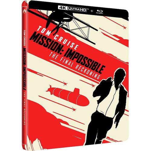 Mission : Impossible - The Final Reckoning - 4k Ultra Hd + Blu-Ray + Blu-Ray Bonus - Boîtier Steelbook Édition Limitée