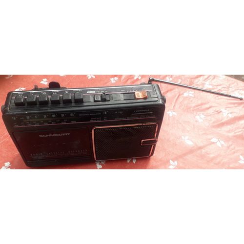 Radio Cassette Recorder Schneider (Pour pièces)