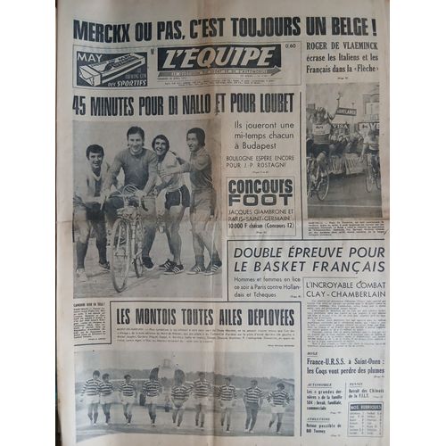 L'Equipe N°7781 Du 23 Avril 1971