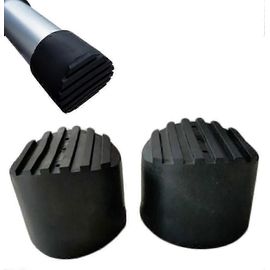 2 pcs échelle télescopique pieds antidérapants en caoutchouc escabeau de remplacement pieds tapis de pied pour échelle d'extension 72mm