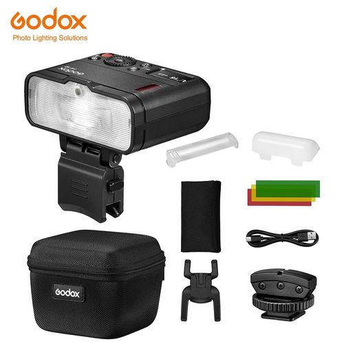godox MF12 MF12-K2 Macro Flash 2 Light Kit,Mini Speedlite intégré godox X System TTL Flash + filtre de document pour les séances de Partenaires - Type MF12