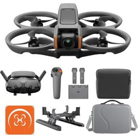 Dji Avata 2 Fly More Combo (Three Batteries) Bundle, Drone Fpv Avec Camera 4k, Avec Protection D'helice, Flipsroulis Sur Pression D-Dji