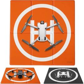 Symik Lp500 Drone Landing Pad, 50cm(20) Tapis D'atterrissage Pour Drone Double Face Etanche (2 X 3) Pour Dji Mini 4 Pro, Mini 3 Pro-Symik