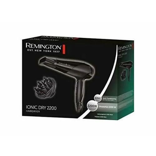 Remington Sèche-Cheveux Ionique D3198 Système Ionique 2200w Ionic Dry 2200