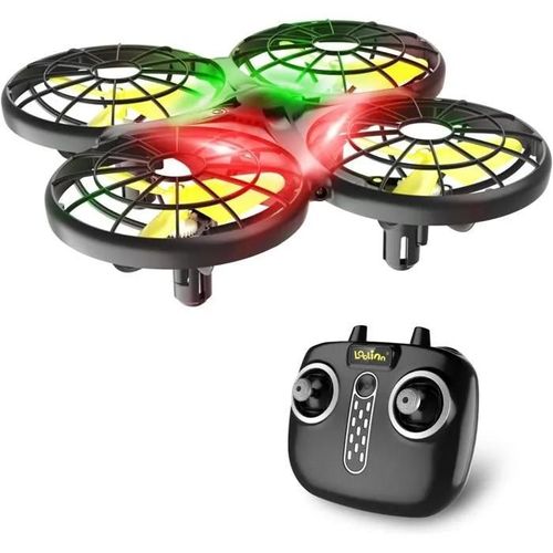 Loolinn Drone Pour Enfant Cadeau - Mini Drone Telecommande Avec Technologie Anti-Collision Automatiquesur Pour Les Enfantsfacile-Loolinn
