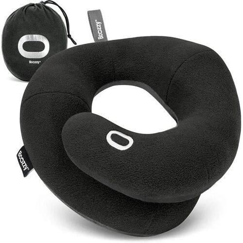 Bcozzy L'oreiller Cervical Pour Le Voyage Offre Un Double Soutien A La Tete, Au Cou Et Au Menton Dans N'importe Quelle Position De S