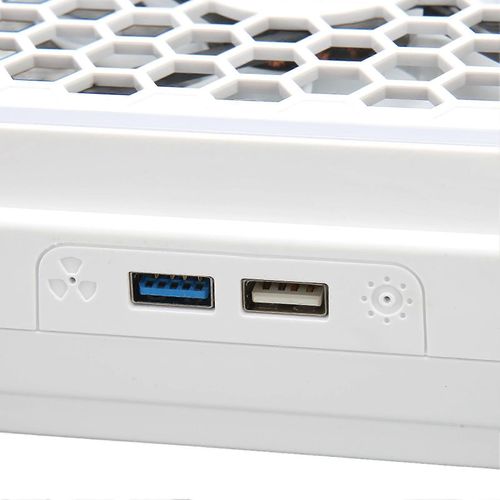 Ventilateur de refroidissement de console de jeu Ventilateur de refroidissement professionnel efficace à faible bruit avec bande lumineuse colorée pour Xbox Series S