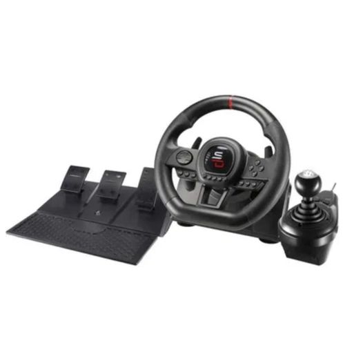 Volant De Course - Superdrive - Gs650-X - Levier De Vitesse Manuel - 3 Pédales - Palettes