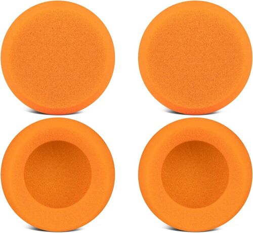 4pcs Replacement Ear Pads for JLab Rewind / Rewind 2 Wireless Retro Headset, Soft and Durable Sponge Cushion with High Density Foam