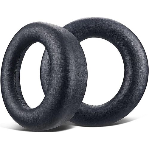KALANKA-Coussinets Casque d'oreille de Remplacement pour 5 PS5 Pulse 3D avec Mousse Anti-Bruit, Remplacement Coussinets d'oreille, Protein PU Coussinet Casque, Coussinets de Rechange, Noir