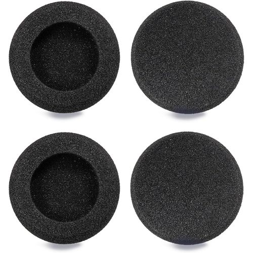 Coussinets pour Casque Jabra Coussinets d'oreille de Rechange pour Jabra Pro 920 930 9450 9460 Biz 1500 2400 Plantronics Blackwire 3210 3220 3320 C3225 HW261N HW510 HW520 (4 Pièces)