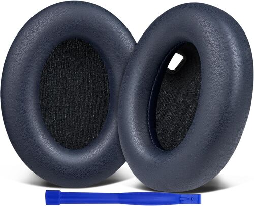 Foam Cushion Ear Pads for Sony WH-1000XM4 (WH1000XM4) Headphones, with Sound Insulation Foam, Extra Thickness, Without Affecting Sensor-1000XM4 PL Blue