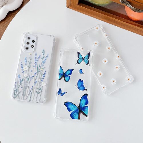 Étui Pour Samsung Galaxy A52/A52s 5g, Coque Transparente En Tpu Souple Avec Motif Marguerite, Protection Ultra-Mince En Gel De Silicone Anti-Rayures Pour Samsung A52 5g/4g - Marguerite