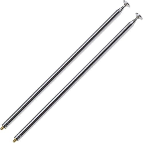 Antenne Télescopique à Filetage M3 6 Sections pour Radio AM FM Radio TV RC Contrôleur d'avion Voiture Télécommande Étiré 820mm Remplacement