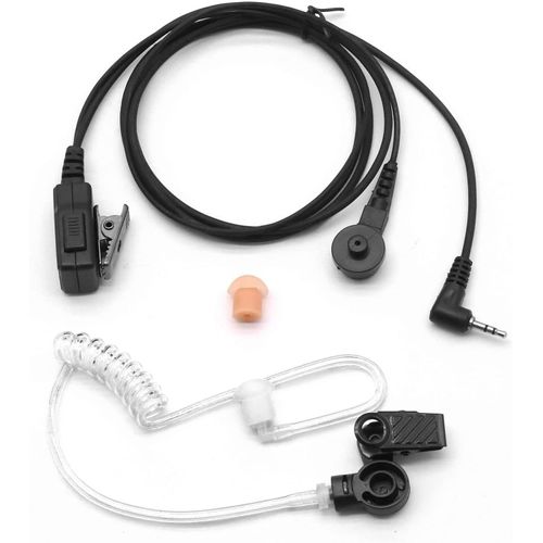 Casque Écouteur Oreillette Compatible avec Motorola TLKR Radio Talkabout XT180 XTR446 T5 T6 T7 T8 T50 T60 T62 T80 T80Extreme T82 T82 Extreme T92 Talkie Walkie Tube Acoustique 1-Pin 2,5mm