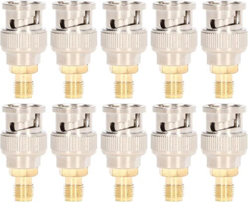 Connecteur de Câble Adaptateur Coaxial SMA Femelle à Mâle Rf Utilisé dans les Systèmes GPS, les Routeurs Internet sans Fil et les émetteurs Radio, Sondes Haute Fréquence/Rf