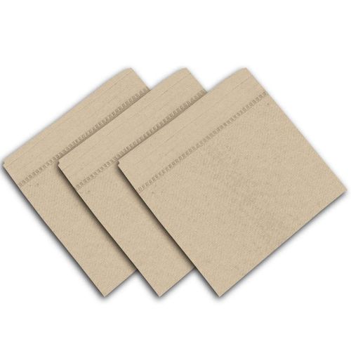 Lot De 3 Serviettes 45x45 Cm Venise Beige, Par Soleil D'ocre