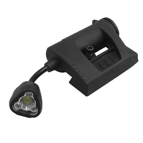 Lampe Frontale Mpls Charge 3 Modes, Lampe Frontale De Chasse En Nylon, Noire