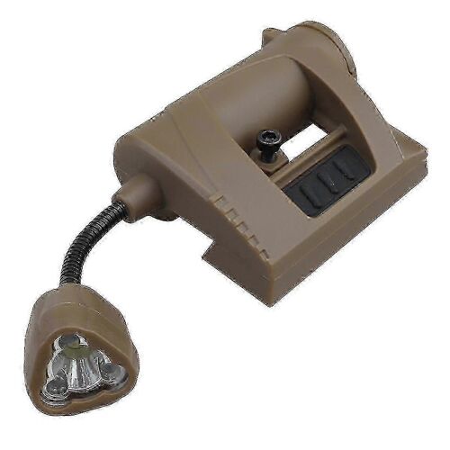 Lampe Frontale Mpls 3 Modes Pour Casque - Lampe Torche De Chasse En Nylon À Économie D'énergie Pour La Vision Nocturne Et Les Applications Tactiques