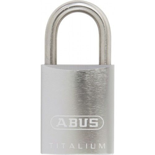 Cadenas Titalium 86TI - en inox - sans cylindre - léger - anse 39,50mm ABUS