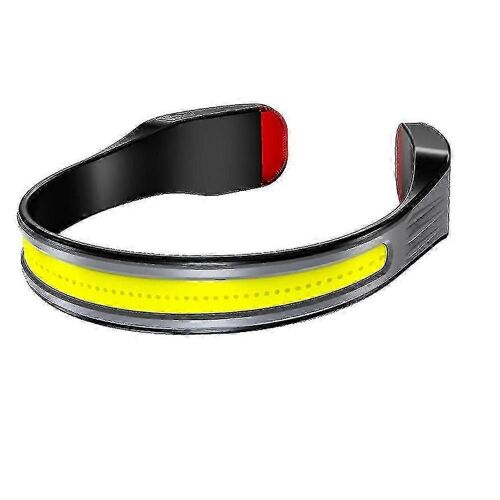 Lampe De Course De Nuit D'extérieur Rechargeable Par Usb-C Et Éclairage Puissant Avec Queue Rouge, Adaptée À Diverses Activités