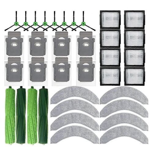 Pièces de rechange pour Combo J7+, J9+, accessoires, brosse latérale principale, filtre Hepa, chiffon de vadrouille, poussière B
