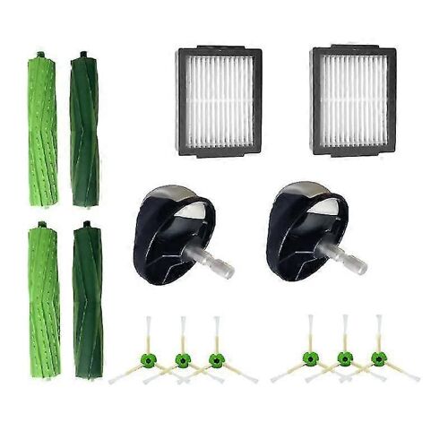 Brosse principale, filtre de bord, roue, compatible avec les robots balayeurs I7, I7+e5, E6 et I3