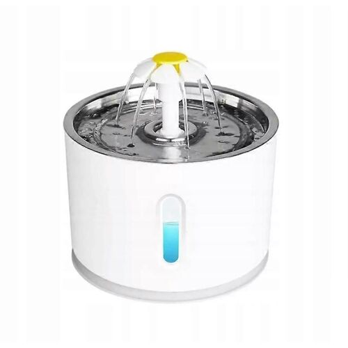 Fontaine À Eau Pour Animaux De Compagnie Revento, Bols En Plastique 2400 Ml