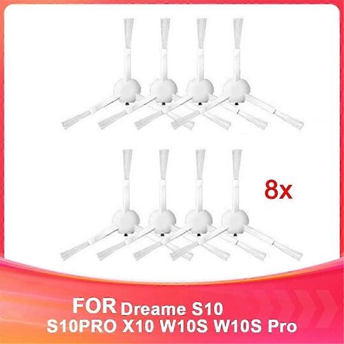Compatible avec les consommables de rechange pour balai latéral Dreame S10, S10PRO, X10, W10S, W10S Pro