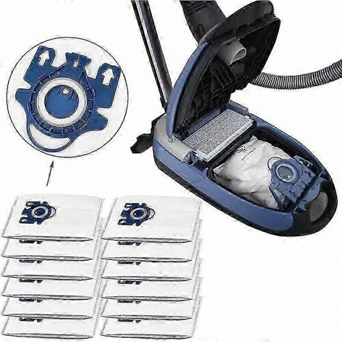 Lot de 6 sacs d'aspirateur Miele GN Hygiene 3D, compatibles avec les séries S2000, S5000 et S8000, Complete C2 et C3, Classic C1 et Miele GN.
