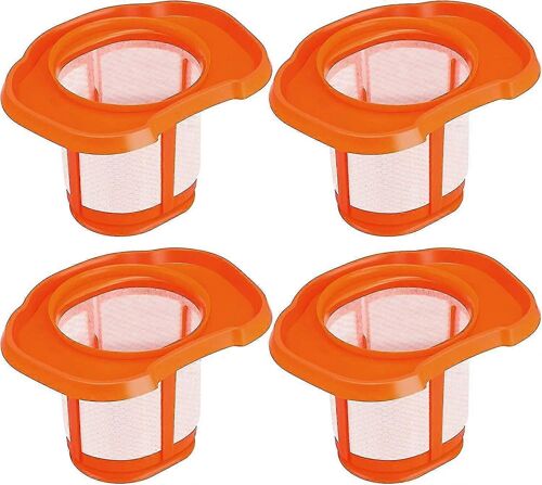4 filtres compatibles avec les aspirateurs à main sans fil Black+Decker Bhhv320b, Bhhv320j, Bhhv520bf, Bhhv520bfp, Bhhv520bt et Bhhv520jf -SX