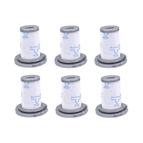 6 filtres HEPA lavables compatibles avec les aspirateurs à vapeur Xforce Flex 8.60 Rh96 Rh9638. Compatible avec filtres Zr009006 -
