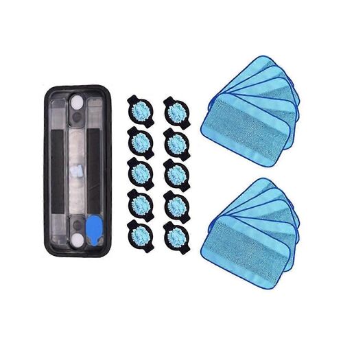 Sac de rechange, réservoir d'eau et robinet de méca pour aspirateurs Braava 320, 380, 380t, 390, 390t, Mint 4200, 5200 et 5200c