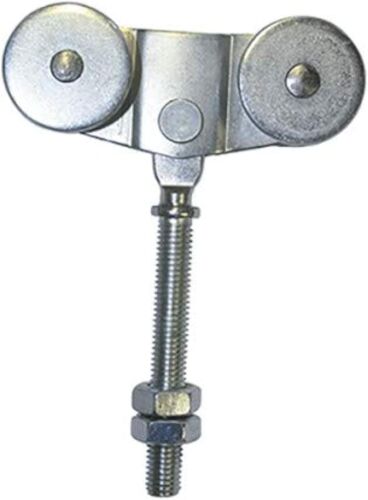 Industrial | Double Wheel Sliding Sliders | Galvanized Steel Caster | Sliding Caster with Smooth Sliding | for Sliding Door, Sliding Gate, Industrial Door...