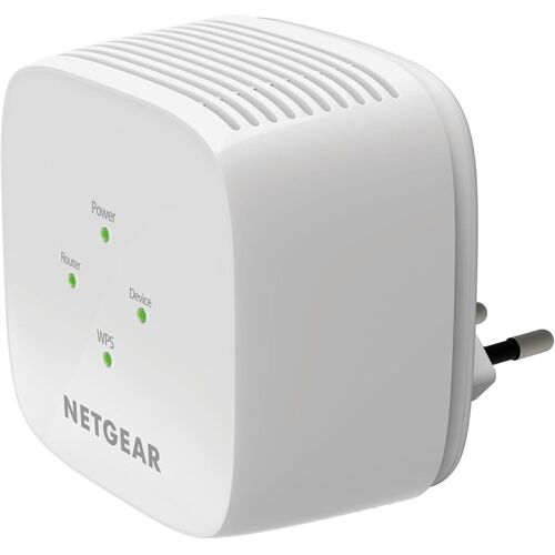(EX6110) Répéteur WiFi Puissant sans Fil AC1200, WiFi Extender, WiFi Booster, Améliore Votre WiFi - Installation Rapide - Bouton Point d'Accès Compatible avec Toutes Les Box Internet Noir