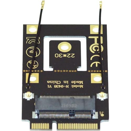 ChenQuanSarl-Ngff Adaptateur Convertisseur M.2 Key-A Vers Mini Pci-E Pci Express Pour Carte Wifi 9260 8265 7260 Ac