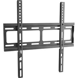 Loc-F0244 Support Mural Tv Plat Inc Ble Fixation Tv Universel 26-55 Pouces(66-140Cm) Télé Oled Lcd Led Écran Incurvé Vesa 400X400 Noir