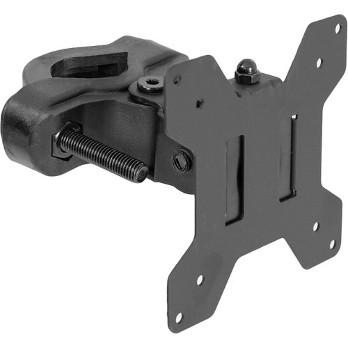 MOUNT-POLE01 Support Universel en Acier avec Plaque VESA Amovible de 75 mm et 100 mm, Convient aux écrans jusqu'à 30"", Noir