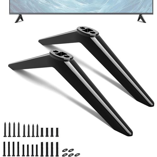 Loc-Pieds De Piédestal Tv Pour Tcl Pieds De Support Tv Pour Tcl Roku Tv 32Sf540K 40Sf540K 43C635K 50P617K 55C635K 55C655 55 630K 55C645K Pieds De Piédestal De Remplacement Pour Base De Support Tv Tcl