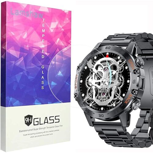 3 Pièces Protection Écran Pour Eigiis K52 1.39'' Smartwatch Verre Trempé,Protecteur D'écran Verre Trempé Pour Fvh K52 1.39'' /Myshun 1.39 Pouces/K52 1.39'' Smartwatch (3 Packs)