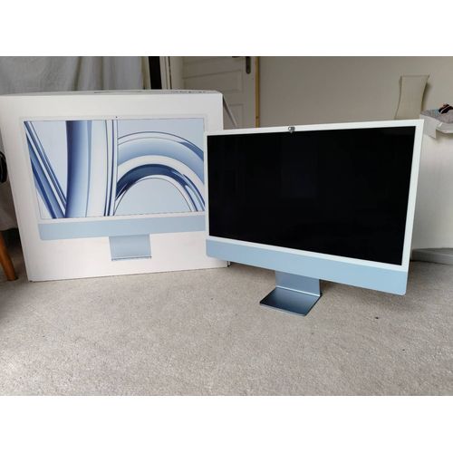 Apple iMac 24" Retina 4,5K puce M3 - Ram 8 Go - SSD 512 Go