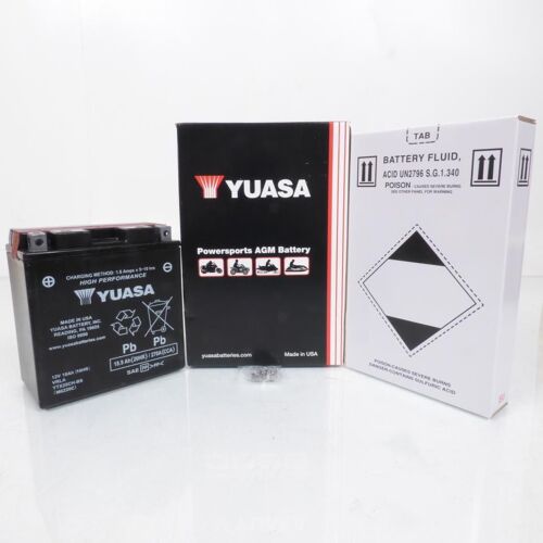 Batterie Yuasa Pour Moto Kawasaki 1700 Vulcan Tourer 2009 À 2013 Ytx20ch-Bs / 12v 18ah Neuf