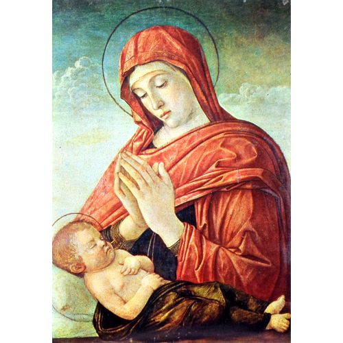 Bellini Giovanni Lot 4 Cartes Postales Tableaux Peinture