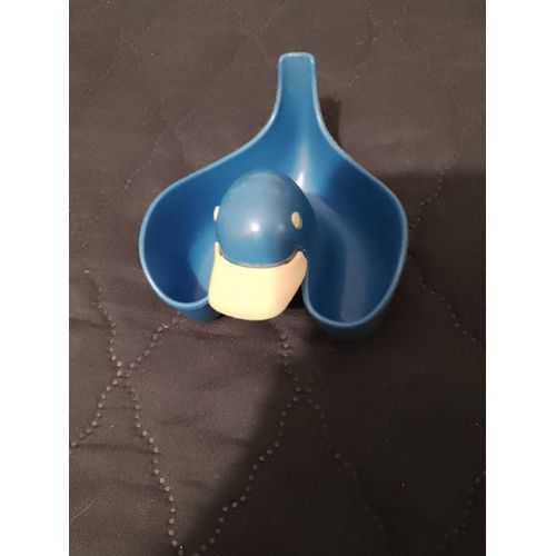 Canard de bain bleu 12/24 mois vintage années 70.
