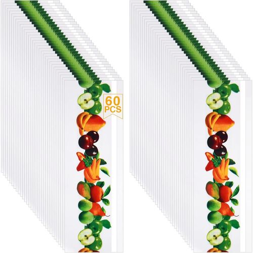 MAA-Paquet de 60 pièges Autocollants à Mouches, pièges à Mouches pour fenêtre, papiers pièges Collants à Mouches, Attrape-Mouches d'intérieur, Autocollants à Mouches pour la Maison
