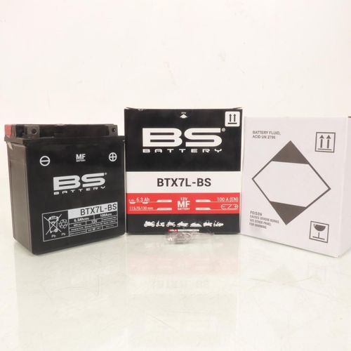 Batterie Bs Battery Pour Pour Maxi Scooter Aprilia 125 Sr Gt Iget 4v Cbs E5 2021 À 2022 Neuf
