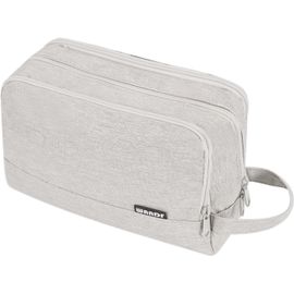nzqaf-Trousse de Toilette Sac à Dos pour Homme Trousse de Toilette pour Femme et Homme de qualité Premium (A-Denim Pure Beige)