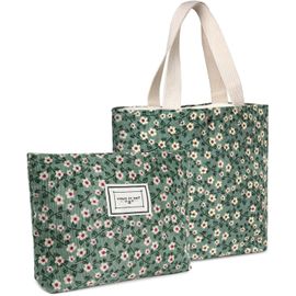 nzqaf-Trousse de Toilette Voyage, Trousses de Maquillage en Toile, Trousse Maquillage Femme, Cosmétiques à Glissière Portable, Sac de Organiseur Cosmétique Sac de Maquillage Femme