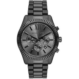 Montre - Michael Kors - Lexington - 45 Mm - Chronographe À Quartz - Acier Inoxydable